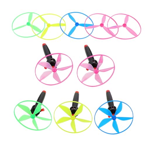 WEKAMOS 1 Set Fliegende Untertasse Kind Outdoor Kind Flying Disc Outdoor Spaß Fliegen Fliegen Hubschrauber Untertassen Fliegendes Flying Disc Kunststoff von WEKAMOS