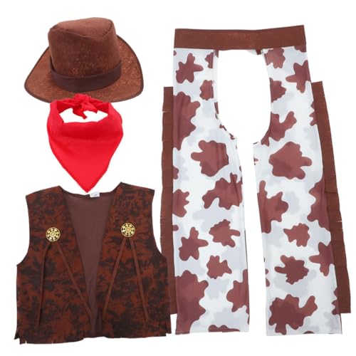 WEKAMOS 1satz Kostüm Für Teiliges Set Mit Hut Bandana Und Weste Für Halloween Und Geburtstagsfeiern Bequemen Materialien Für Rollenspiele Und Festlichkeiten WEKAMOS 1satz Kostüm Für Teiliges Set Mit Hut Bandana Und Weste Für Halloween Und Geburtstagsfeiern Bequemen Materialien Für Rollenspiele Und Festlichkeiten von WEKAMOS