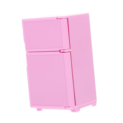 WEKAMOS 1 Stück Mini Kühlschrank Modell für Puppenhaus Niedlicher Kühlschrank für Miniaturküchen zur Dekoration für Mini Häuser und Puppen WEKAMOS 1 Stück Mini Kühlschrank Modell für Puppenhaus Niedlicher Kühlschrank für Miniaturküchen zur Dekoration für Mini Häuser und Puppen von WEKAMOS