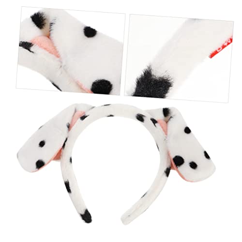 WEKAMOS 1 Stück Stirnband mit Cartoon Hundeohren Lustiges Kostümzubehör für Karneval Cosplay und Tägliche Nutzung Weiches Langlebiges Material nicht Verblassend und Formbeständig von WEKAMOS