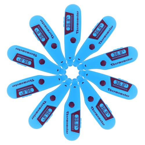WEKAMOS 10 Stück Arzt-Thermometer- interaktives Rollenspiel Arztspielzeug Arztset Arzt-Accessoires-Kostüm Arztkit für Kleinkinder Arztkoffer Plastik Blue WEKAMOS 10 Stück Arzt-Thermometer- interaktives Rollenspiel Arztspielzeug Arztset Arzt-Accessoires-Kostüm Arztkit für Kleinkinder Arztkoffer Plastik Blue von WEKAMOS