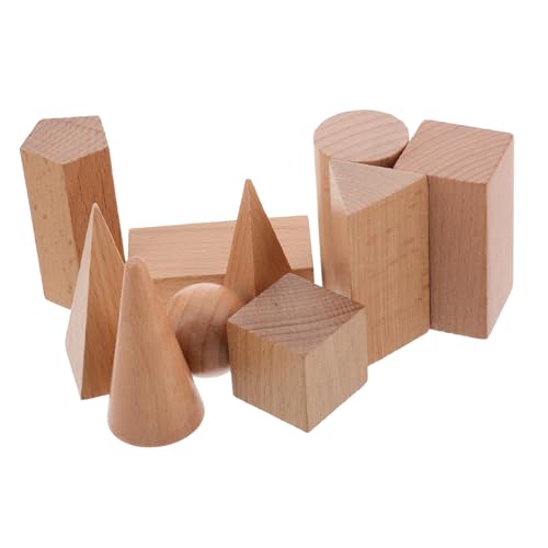 WEKAMOS 10 Stück Geometrisches Modell Aktivitätswürfel Massivblöcke Bausteine Holz Geometrische Körper Homeschool Supplies Geometrisches Klassenzimmerspielzeug Formspielzeug Holz Beige WEKAMOS 10 Stück Geometrisches Modell Aktivitätswürfel Massivblöcke Bausteine Holz Geometrische Körper Homeschool Supplies Geometrisches Klassenzimmerspielzeug Formspielzeug Holz Beige von WEKAMOS