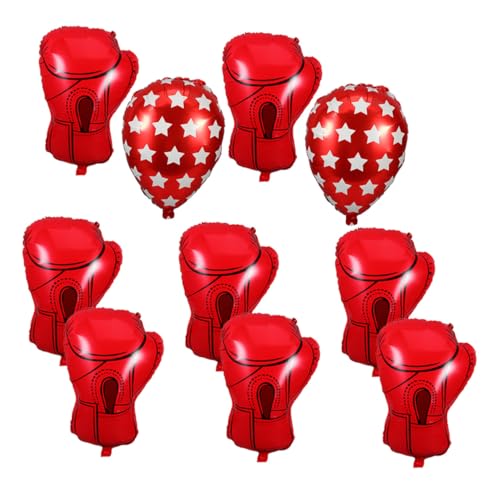 WEKAMOS 10 Stück Party Zubehör Für Jungen Events Aufblasbare Handschuhe Dekorationen Sportfolie Aufblasbare Themenballons Zubehör Handschuh Aus Aluminium Für Wrestling Film Sport WEKAMOS 10 Stück Party Zubehör Für Jungen Events Aufblasbare Handschuhe Dekorationen Sportfolie Aufblasbare Themenballons Zubehör Handschuh Aus Aluminium Für Wrestling Film Sport von WEKAMOS