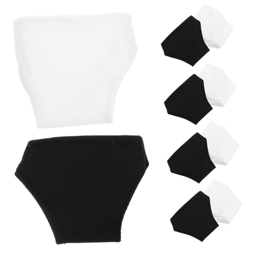 WEKAMOS 10 Stück Puppenunterwäsche Im Maßstab 1/6 – Wechselbare Babypuppen-Shorts Für Mini-Mode von WEKAMOS