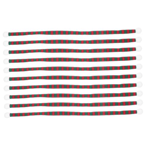WEKAMOS 10 Stück Teiliges Mini Weihnachts Schals aus Gestreiftem Langlebig und Vielseitig als DIY Puppen oder Weinflaschendeko für Weihnachtliche Accessoires und Flaschendekorationen WEKAMOS 10 Stück Teiliges Mini Weihnachts Schals aus Gestreiftem Langlebig und Vielseitig als DIY Puppen oder Weinflaschendeko für Weihnachtliche Accessoires und Flaschendekorationen von WEKAMOS