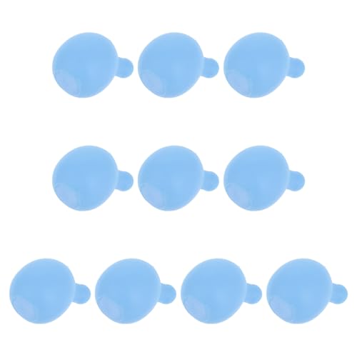 WEKAMOS 10 Stück Teiliges PVC Blasenkern Einsätze für DIY Blasenspielzeug Austauschbare Weiche Blasen für Kreative Projekte Geeignet für Kleinkinder und Vielseitige Anwendungen von WEKAMOS