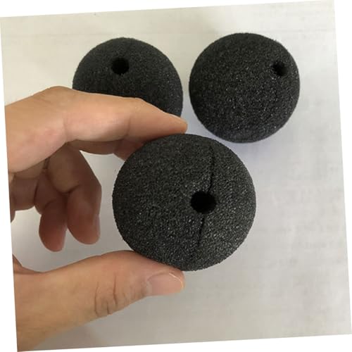 WEKAMOS 10 Stück Teiliges Schwarze Clown Nasen aus Leichtes Cosplay Accessoire für Kostüme und Bühnenauftritte Kompakt und Tragbar Mysteriöse Farbe für Halloween und Partys WEKAMOS 10 Stück Teiliges Schwarze Clown Nasen aus Leichtes Cosplay Accessoire für Kostüme und Bühnenauftritte Kompakt und Tragbar Mysteriöse Farbe für Halloween und Partys von WEKAMOS