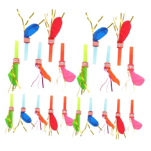 WEKAMOS 100 Stück Partypfeifen mit Luftballons Bunte Geräuschmacher für Kindergeburtstage Clownhorns und Musikalische Partybedarf Wiederverwendbare Spielzeuge für Jungen und Mädchen WEKAMOS 100 Stück Partypfeifen mit Luftballons Bunte Geräuschmacher für Kindergeburtstage Clownhorns und Musikalische Partybedarf Wiederverwendbare Spielzeuge für Jungen und Mädchen von WEKAMOS