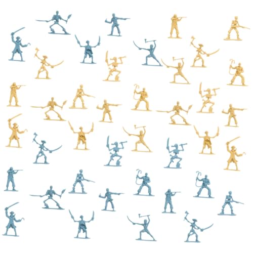 WEKAMOS 100 Stück Piraten Mini Figuren aus Robustem Kunststoff Kleine Piraten Soldaten für Dekoration Sandtisch Basteln Langsam und Wiederverwendbar WEKAMOS 100 Stück Piraten Mini Figuren aus Robustem Kunststoff Kleine Piraten Soldaten für Dekoration Sandtisch Basteln Langsam und Wiederverwendbar von WEKAMOS
