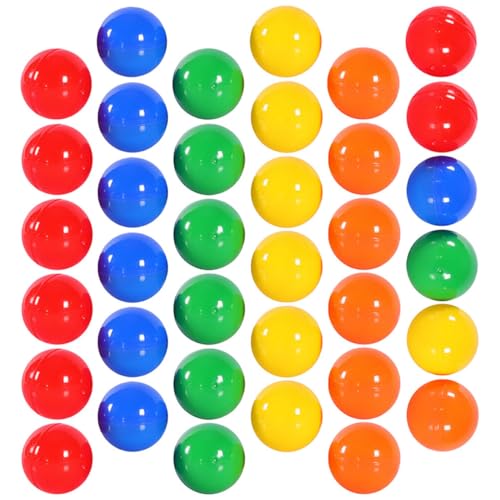 WEKAMOS 100 Stück Teiliges Bunte Nahtlose Kunststoff Lotteriebälle Öffnungsbälle für Tombola Partyspiele und Verlosungen Robust und Wiederverwendbar für Festaktivitäten und WEKAMOS 100 Stück Teiliges Bunte Nahtlose Kunststoff Lotteriebälle Öffnungsbälle für Tombola Partyspiele und Verlosungen Robust und Wiederverwendbar für Festaktivitäten und von WEKAMOS