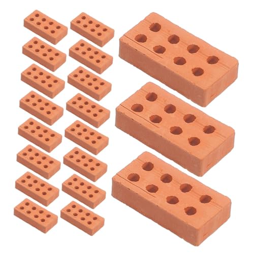 WEKAMOS 100 Stück Teiliges Mini Bausteine Handbau Modellbausteine Stapelbare Miniatur Ziegelsteine für Sandtisch Architektur Kreativität WEKAMOS 100 Stück Teiliges Mini Bausteine Handbau Modellbausteine Stapelbare Miniatur Ziegelsteine für Sandtisch Architektur Kreativität von WEKAMOS