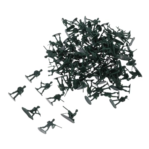WEKAMOS 100 Stück Teiliges Mini Soldaten Spielset Militärfiguren aus Kunststoff für Sandtisch Dekoration Wetterfeste Miniatur Soldaten Modelle mit Feinen Details für Rollenspiele und WEKAMOS 100 Stück Teiliges Mini Soldaten Spielset Militärfiguren aus Kunststoff für Sandtisch Dekoration Wetterfeste Miniatur Soldaten Modelle mit Feinen Details für Rollenspiele und von WEKAMOS