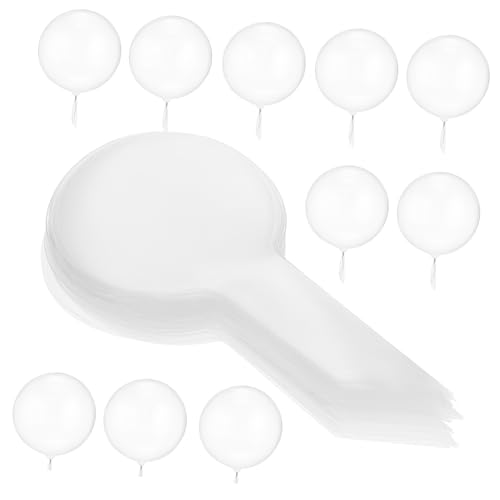 WEKAMOS 100 Stück Tpu Bobo Ballons Transparent Elastisch Wiederverwendbar Für Shower Geburtstag Hochzeit Party Dekoration Indoor Outdoor WEKAMOS 100 Stück Tpu Bobo Ballons Transparent Elastisch Wiederverwendbar Für Shower Geburtstag Hochzeit Party Dekoration Indoor Outdoor von WEKAMOS