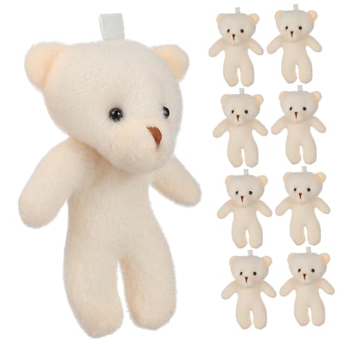 WEKAMOS 10Stücke Kleines Bärenanhänger Süße Cartoon Bärenpuppen für Dekoration für Zuhause Hochwertiges und Baumwollmaterial Leicht und Tragbar WEKAMOS 10Stücke Kleines Bärenanhänger Süße Cartoon Bärenpuppen für Dekoration für Zuhause Hochwertiges und Baumwollmaterial Leicht und Tragbar von WEKAMOS