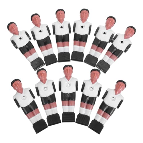 WEKAMOS 11 Stück Und Zubehör Veranstaltungen Männer Party Fußball Plastikspielfiguren Zubehör Versammlungen Jungs Spieler Maschine Ersatz Tischfußballturnier Für Fußballfiguren Spieler von WEKAMOS