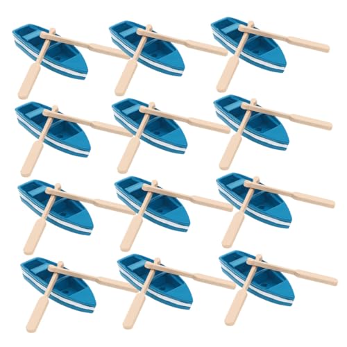 WEKAMOS 12 Sätze Mini-holzkanus mit Ruder Robuste Mini-ruderboote für Nautische Dekoration DIY-mikrolandschaft Feengarten Tischornament Vielseitige Meeres Wohnaccessoires WEKAMOS 12 Sätze Mini-holzkanus mit Ruder Robuste Mini-ruderboote für Nautische Dekoration DIY-mikrolandschaft Feengarten Tischornament Vielseitige Meeres Wohnaccessoires von WEKAMOS