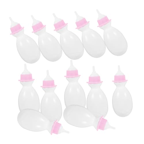 WEKAMOS 12 Stück Babypuppenflaschen für Mädchen plastikflasche Puppenkleidung Spielzeugflaschenspielzeug kleine Futterflaschen geben vor, Modell zu Sein Weiß WEKAMOS 12 Stück Babypuppenflaschen für Mädchen plastikflasche Puppenkleidung Spielzeugflaschenspielzeug kleine Futterflaschen geben vor, Modell zu Sein Weiß von WEKAMOS