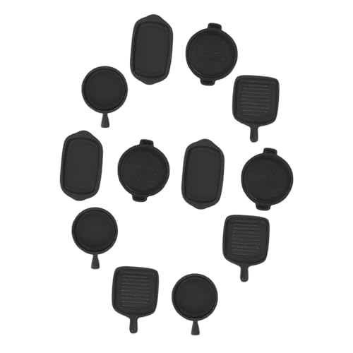 WEKAMOS 12 Stück Metallpfannen Lustige Handwerkskunst für Puppenhäuser und Dekoration Robuste und Langlebige Mini Pfannen für Kreative Projekte und DIY Bastelarbeiten WEKAMOS 12 Stück Metallpfannen Lustige Handwerkskunst für Puppenhäuser und Dekoration Robuste und Langlebige Mini Pfannen für Kreative Projekte und DIY Bastelarbeiten von WEKAMOS
