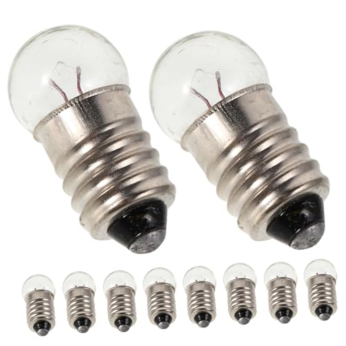 WEKAMOS 12 Stück Miniaturisierte Glühbirnen Schraubbasis Lampen für Physikexperimente und Elektrische Lehrmittel Vielseitige Anwendung für Camping und Haushaltsbeleuchtung WEKAMOS 12 Stück Miniaturisierte Glühbirnen Schraubbasis Lampen für Physikexperimente und Elektrische Lehrmittel Vielseitige Anwendung für Camping und Haushaltsbeleuchtung von WEKAMOS