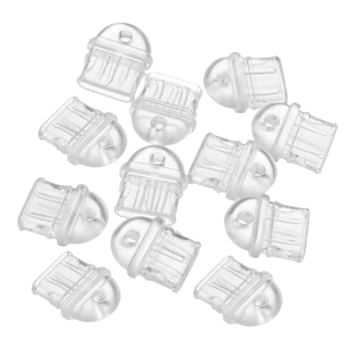 WEKAMOS 12 Stück Staubschutzstecker des Ladeanschlusses USB-typ-c-staubstecker USB-c-stecker Staubstecker Für Ladeanschluss Steckplatzschutz USB-c-steckerkappe PVC Transparent von WEKAMOS