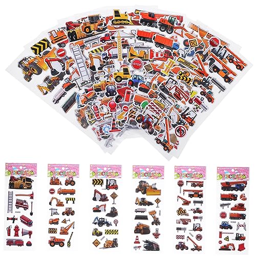 WEKAMOS 12 Stück Sticker Set für Fahrzeuge Bagger und LKW Aufkleber für Vielseitig Einsetzbar Farbenfrohe Drucke Sichere Materialien Starke Haftung WEKAMOS 12 Stück Sticker Set für Fahrzeuge Bagger und LKW Aufkleber für Vielseitig Einsetzbar Farbenfrohe Drucke Sichere Materialien Starke Haftung von WEKAMOS