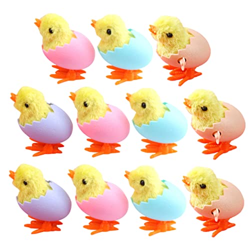 WEKAMOS 12 Stück Teiliges Aufziehküken Bunte Springende Küken für Handliche Einfache Bedienung als Ostergeschenk und Partyspielzeug Fördert Feinmotorik und Aufmerksamkeit WEKAMOS 12 Stück Teiliges Aufziehküken Bunte Springende Küken für Handliche Einfache Bedienung als Ostergeschenk und Partyspielzeug Fördert Feinmotorik und Aufmerksamkeit von WEKAMOS