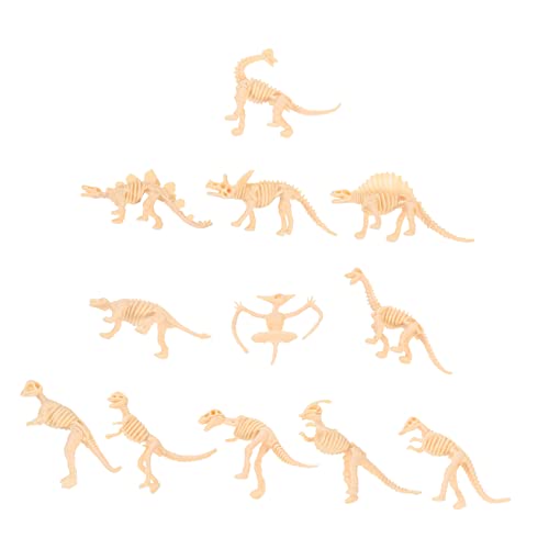 WEKAMOS 12 Stück Teiliges Dinosaurier Skelett Modell Kindgerechte Leichte Dinosaurier Figuren Vielseitiges und Lernhilfe Schadstofffrei als Kinderzimmer Dekoration und WEKAMOS 12 Stück Teiliges Dinosaurier Skelett Modell Kindgerechte Leichte Dinosaurier Figuren Vielseitiges und Lernhilfe Schadstofffrei als Kinderzimmer Dekoration und von WEKAMOS