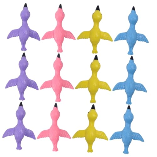 WEKAMOS 12 Stück Teiliges Flamingo Finger aus Sicherem TPR Elastische Schleuder für Buntes Lustiges Wurfspielzeug Scherzen mit Freunden Einfach zu Reinigen und Wiederverwendbar WEKAMOS 12 Stück Teiliges Flamingo Finger aus Sicherem TPR Elastische Schleuder für Buntes Lustiges Wurfspielzeug Scherzen mit Freunden Einfach zu Reinigen und Wiederverwendbar von WEKAMOS