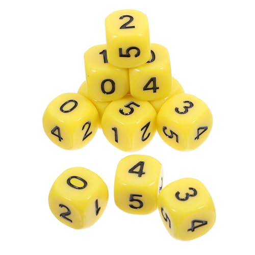 WEKAMOS 12 Stück Teiliges Kleine Sechseitige Zahlenwürfel Leichte Mehrseitige Spielwürfel mit Glatter Oberfläche Kompakt und Handlich für Brettspiele Matheunterricht Familien und von WEKAMOS
