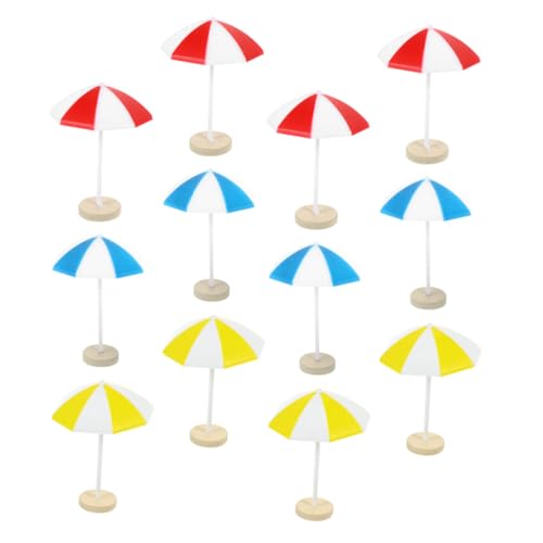 WEKAMOS 12 Stück Teiliges Miniatur Strandsonnenschirm Farbige Puppenhaus Deko Sichere Resin Mikrolandschaft Vielseitig als Handyhalter und Tischornament für DIY Mini Garten und Strand WEKAMOS 12 Stück Teiliges Miniatur Strandsonnenschirm Farbige Puppenhaus Deko Sichere Resin Mikrolandschaft Vielseitig als Handyhalter und Tischornament für DIY Mini Garten und Strand von WEKAMOS