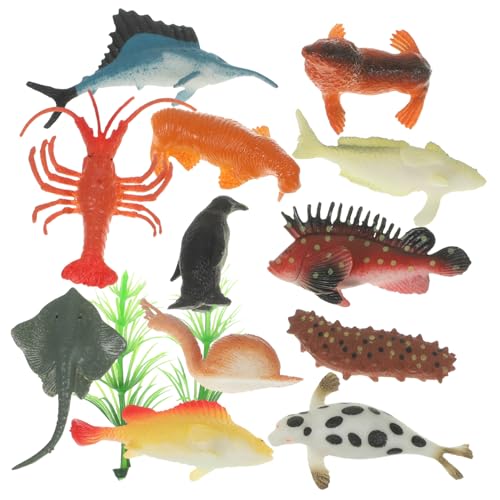 WEKAMOS 12 Stück Teiliges Realistischer Meerestiere Spielfiguren aus Kunststoff Detailgetreue Ocean Animals Figuren Pädagogisches Strand Wasserspielzeug für Fördert Kreativität und WEKAMOS 12 Stück Teiliges Realistischer Meerestiere Spielfiguren aus Kunststoff Detailgetreue Ocean Animals Figuren Pädagogisches Strand Wasserspielzeug für Fördert Kreativität und von WEKAMOS