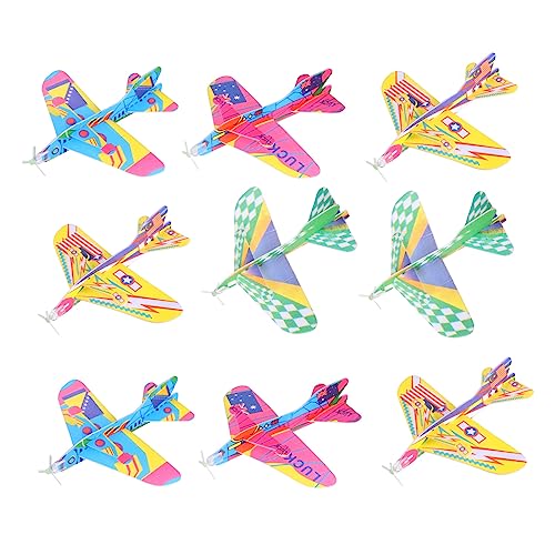 WEKAMOS 12 Stück Teiliges Schaumflugzeug Handwurfspielzeuge für Kindergeburtstage Farbenfrohe Gleiter aus Schaumstoff Leicht und Robust für Jungen und Mädchen WEKAMOS 12 Stück Teiliges Schaumflugzeug Handwurfspielzeuge für Kindergeburtstage Farbenfrohe Gleiter aus Schaumstoff Leicht und Robust für Jungen und Mädchen von WEKAMOS