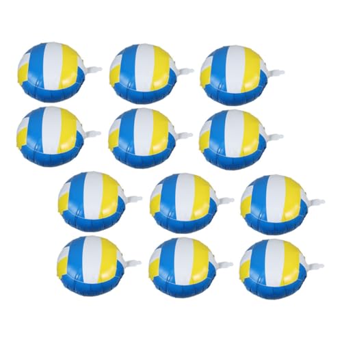 WEKAMOS 12 Stück Teiliges Volleyball Luftballons aus Aluminiumfolie Sport Ballon Dekoration für Geburtstagsfeiern und Volleyball Mottopartys Langlebig und Realistisch im Design WEKAMOS 12 Stück Teiliges Volleyball Luftballons aus Aluminiumfolie Sport Ballon Dekoration für Geburtstagsfeiern und Volleyball Mottopartys Langlebig und Realistisch im Design von WEKAMOS