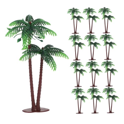 WEKAMOS 15 Stück Simulierte Kokosnusspalme DIY- Kokosnuss-Baum-Ornament Simulationsbaum Basteln Mit Sommerbäumen Künstliche Tropische Pflanzen Aquariendekoration Plastik Green WEKAMOS 15 Stück Simulierte Kokosnusspalme DIY- Kokosnuss-Baum-Ornament Simulationsbaum Basteln Mit Sommerbäumen Künstliche Tropische Pflanzen Aquariendekoration Plastik Green von WEKAMOS