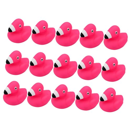 WEKAMOS 15 Stück Teiliges Badespielzeug Kleine Bunte Flamingo Badetiere aus Weichem Vinyl Quetschbar Schwimmfähig für Kleinkinder Badewanne und Duschespielzeug WEKAMOS 15 Stück Teiliges Badespielzeug Kleine Bunte Flamingo Badetiere aus Weichem Vinyl Quetschbar Schwimmfähig für Kleinkinder Badewanne und Duschespielzeug von WEKAMOS