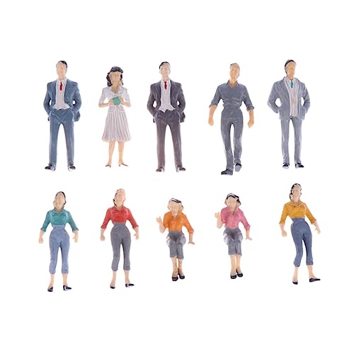 WEKAMOS 15 Stück Teiliges Bemalter Miniaturfiguren für Modelleisenbahnanlagen Farbige Architekturfantasie für Miniaturszenen Robustes Kunststoffmaterial Zufällige Designs Zufällige Farbe WEKAMOS 15 Stück Teiliges Bemalter Miniaturfiguren für Modelleisenbahnanlagen Farbige Architekturfantasie für Miniaturszenen Robustes Kunststoffmaterial Zufällige Designs Zufällige Farbe von WEKAMOS