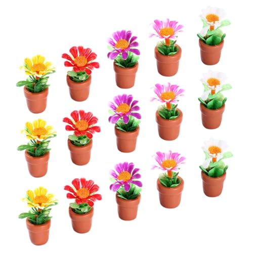 WEKAMOS 15 Stück Teiliges Miniatur Pflanzenmodell Künstliche Topfpflanzen Bonsai Dekor für Puppenhaus Realistische Miniatur Pflanzen für Gartendekoration Leicht und Vielseitig für WEKAMOS 15 Stück Teiliges Miniatur Pflanzenmodell Künstliche Topfpflanzen Bonsai Dekor für Puppenhaus Realistische Miniatur Pflanzen für Gartendekoration Leicht und Vielseitig für von WEKAMOS
