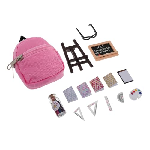 WEKAMOS 16 Stück Schulmaterial Mini-Lineal für Puppen Mini-Rucksäcke, Kinderparty Gefälligkeiten Miniatur-Schulausrüstung Mini-Rucksäcke für Puppen Mini -Puppen -Rucksack Plastik WEKAMOS 16 Stück Schulmaterial Mini-Lineal für Puppen Mini-Rucksäcke, Kinderparty Gefälligkeiten Miniatur-Schulausrüstung Mini-Rucksäcke für Puppen Mini -Puppen -Rucksack Plastik von WEKAMOS