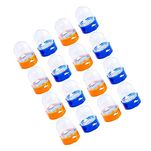 WEKAMOS 16 Stück Teiliges Mini Finger Basketball Tragbare Basketballmaschine aus Robustem Interaktives Kinderspielzeug Feinmotorik und Hand Auge Koordination für Eltern Zufällige Farbe von WEKAMOS