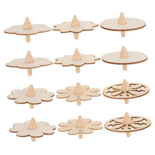 WEKAMOS 18 Stück Teiliges Holzspielzeug Gyro Unlackiert zum Bemalen Kreatives DIY Bastelset für Hand Auge Koordination und Feinmotorik WEKAMOS 18 Stück Teiliges Holzspielzeug Gyro Unlackiert zum Bemalen Kreatives DIY Bastelset für Hand Auge Koordination und Feinmotorik von WEKAMOS