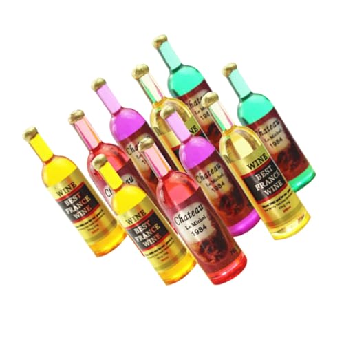 WEKAMOS 18 Stück Weinflaschen aus Resin Puppenhaus Zubehör für Realistische Dekorationen für DIY Projekte Feengärten und Modelle Vielfältige Szenen Nutzbar WEKAMOS 18 Stück Weinflaschen aus Resin Puppenhaus Zubehör für Realistische Dekorationen für DIY Projekte Feengärten und Modelle Vielfältige Szenen Nutzbar von WEKAMOS