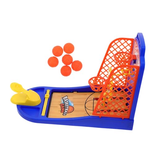 WEKAMOS 1Satz Basketballspiel für Spieler Interaktives Tischspiel Hand Auge Koordination für Büro Schule und Zuhause Fingerabschussmechanismus für Spaß von WEKAMOS