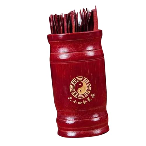 WEKAMOS 1Satz Fortune Sticks mit Aufbewahrungsbecher Chinesische Wahrsagerei Holzstäbchen für Divination für Familie Freunde und Besondere Anlässe Einzigartiges Design für Spaß WEKAMOS 1Satz Fortune Sticks mit Aufbewahrungsbecher Chinesische Wahrsagerei Holzstäbchen für Divination für Familie Freunde und Besondere Anlässe Einzigartiges Design für Spaß von WEKAMOS