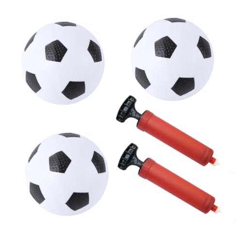 WEKAMOS 1Satz Fußballspielzeug für Kleine Bälle mit Roten Pumpen für Drinnen und Draußen Fördert Koordination und Motorik WEKAMOS 1Satz Fußballspielzeug für Kleine Bälle mit Roten Pumpen für Drinnen und Draußen Fördert Koordination und Motorik von WEKAMOS