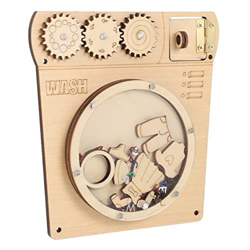 WEKAMOS 1Satz Interaktives für DIY Busy Board mit Waschmaschinen Design Fördert Frühe Bildung und Intellektuelle Entwicklung Sicheres Holzmaterial für Kreatives und Lernen WEKAMOS 1Satz Interaktives für DIY Busy Board mit Waschmaschinen Design Fördert Frühe Bildung und Intellektuelle Entwicklung Sicheres Holzmaterial für Kreatives und Lernen von WEKAMOS