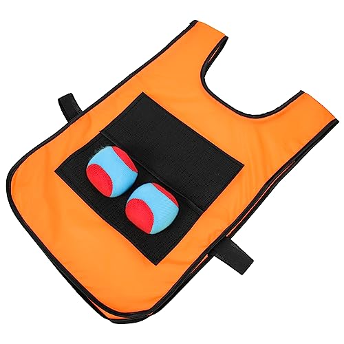 WEKAMOS 1Satz Klebebälle für Interaktives Outdoor Partyspiel Fördert Kommunikations und Teamfähigkeiten Klebriger Weste und Bälle für Spaß mit Freunden WEKAMOS 1Satz Klebebälle für Interaktives Outdoor Partyspiel Fördert Kommunikations und Teamfähigkeiten Klebriger Weste und Bälle für Spaß mit Freunden von WEKAMOS