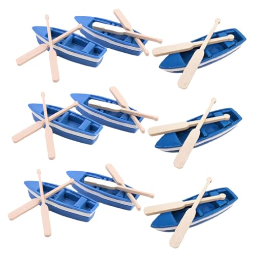 WEKAMOS Miniatur Boot Deko für Strand Mikrolandschaften 27 Stück Resin Boot Figuren Kleiner Strandboot mit Paddel Dekoration für Puppenhäuser und Kinder Spielzeug WEKAMOS Miniatur Boot Deko für Strand Mikrolandschaften 27 Stück Resin Boot Figuren Kleiner Strandboot mit Paddel Dekoration für Puppenhäuser und Kinder Spielzeug von WEKAMOS