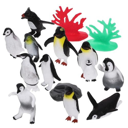 WEKAMOS 1Satz Pinguinfigur Teilig Realistische Pinguinmodelle aus Sicherem für Bastelprojekte und Dekoration für Sammler und Pinguinliebhaber WEKAMOS 1Satz Pinguinfigur Teilig Realistische Pinguinmodelle aus Sicherem für Bastelprojekte und Dekoration für Sammler und Pinguinliebhaber von WEKAMOS