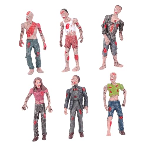 WEKAMOS 1Satz Zombie Action Figur Bewegliche Kunststoff Zombie Puppen für Gruselige Dekoration und Partyspaß Realistisches Design für Horror WEKAMOS 1Satz Zombie Action Figur Bewegliche Kunststoff Zombie Puppen für Gruselige Dekoration und Partyspaß Realistisches Design für Horror von WEKAMOS