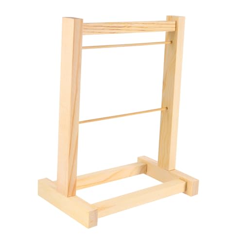 WEKAMOS 1Stück Holz Puppenkleiderbügel Mini Kleiderhalter für Puppen Puppenmantel Organizer Zubehör für Puppenbekleidung für Puppenräume und WEKAMOS 1Stück Holz Puppenkleiderbügel Mini Kleiderhalter für Puppen Puppenmantel Organizer Zubehör für Puppenbekleidung für Puppenräume und von WEKAMOS